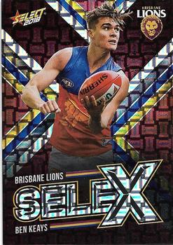 2018 Select Footy Stars - Selex #SX7 Ben Keays Front